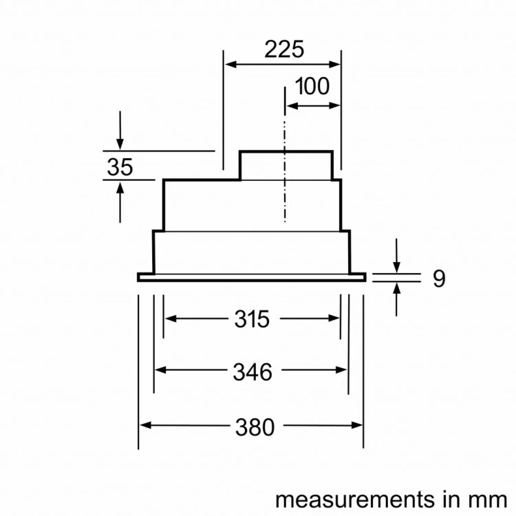 Абсорбатор Bosch DHL555BM