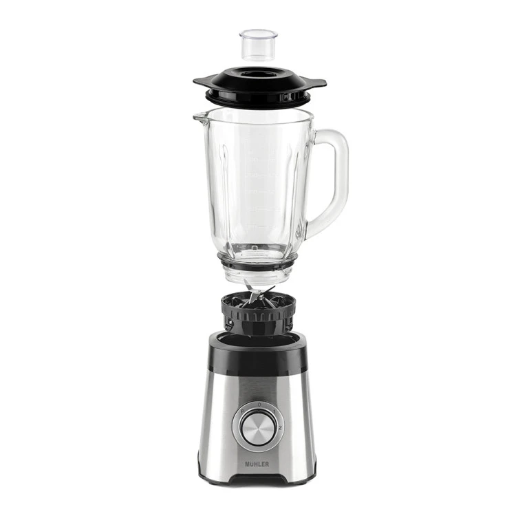 Блендер Muhler MB-555SG, 500W, 1.5 л, стъклена кана