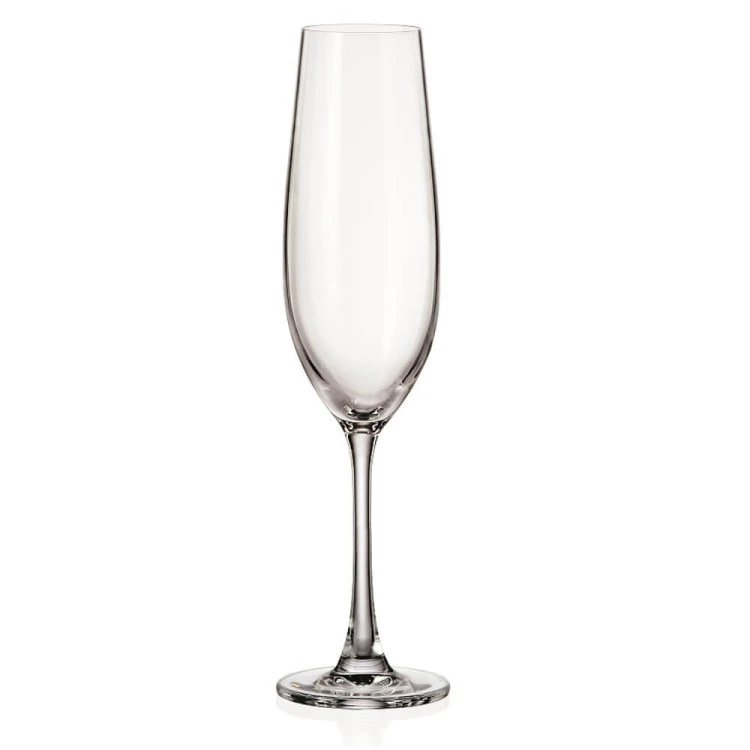 Чаша за шампанско Bohemia Royal Sarah 260ml, 2 броя