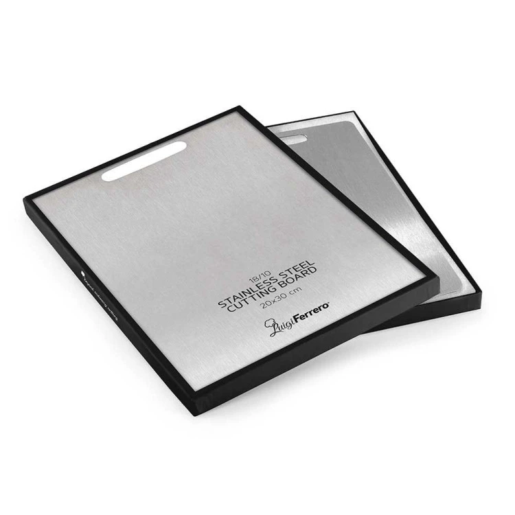Дъска за рязане Luigi Ferrero FR-2030 20x30cm, неръждаема стомана