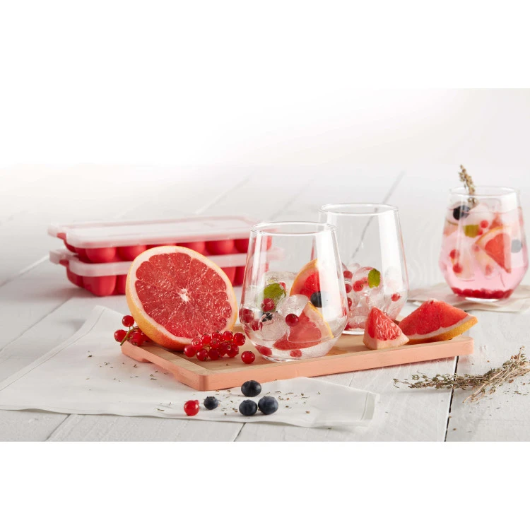 Форма за лед с капак Lekue, 18 топчета