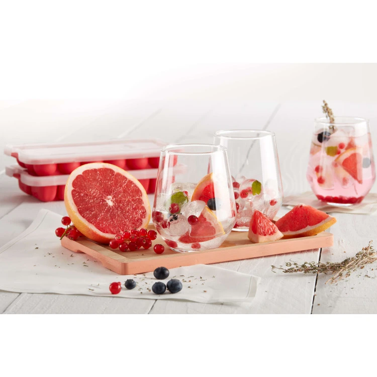 Форма за лед с капак Lekue, сърца