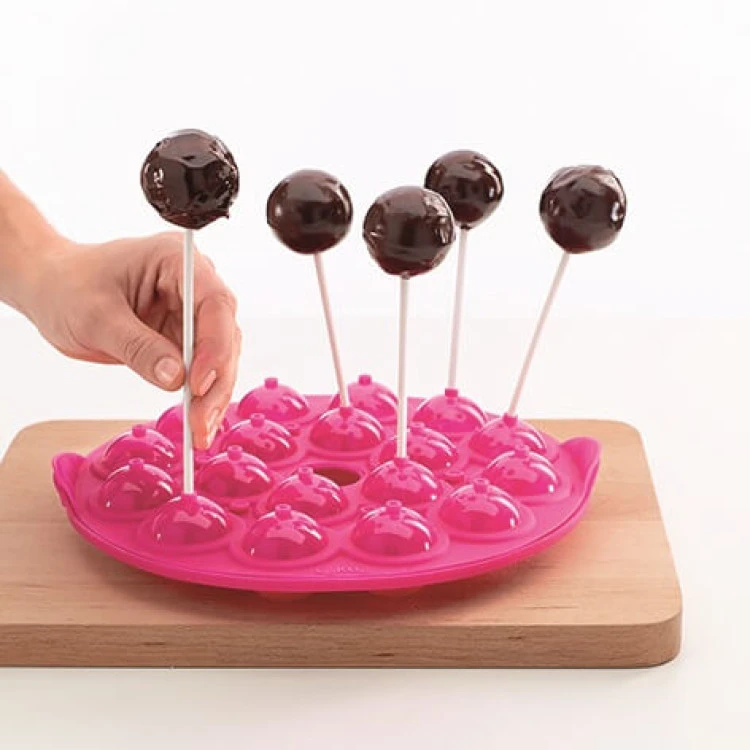 Форма за печене Lekue Ø25xH4.3cm, силиконова, за кейк попс