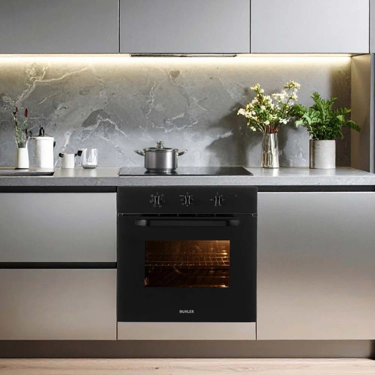 Фурна за вграждане Muhler BO706MA, 65l, 6 функции