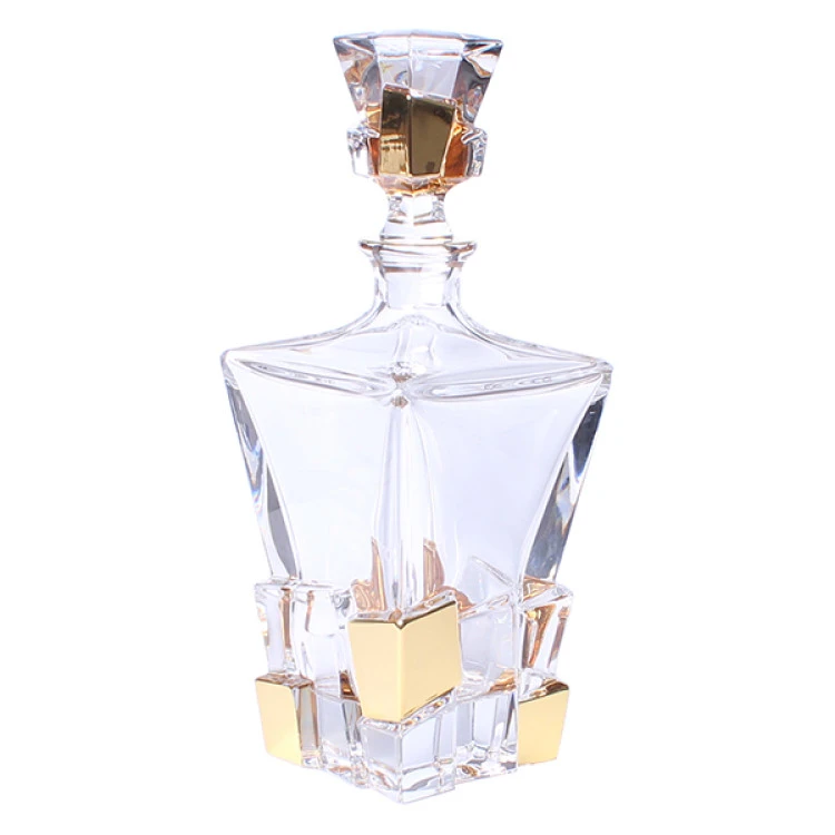 Гарафа Bohemia Crack Gold, 900 ml