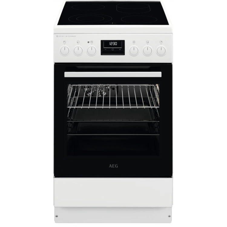Готварска печка с керамичен плот AEG CCB56491BW