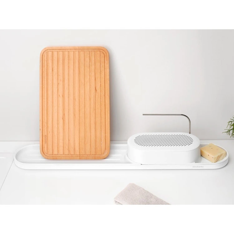 Комплект за мивка Brabantia SinkStyle Mineral Fresh White 2 части