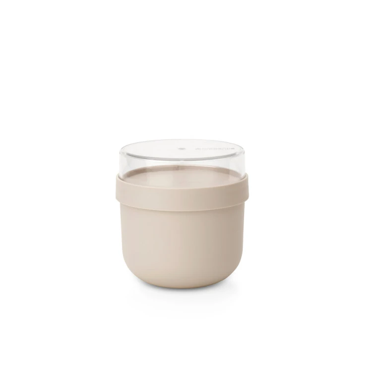 Купичка за закуска Brabantia Make&Take 500ml, Soft Beige