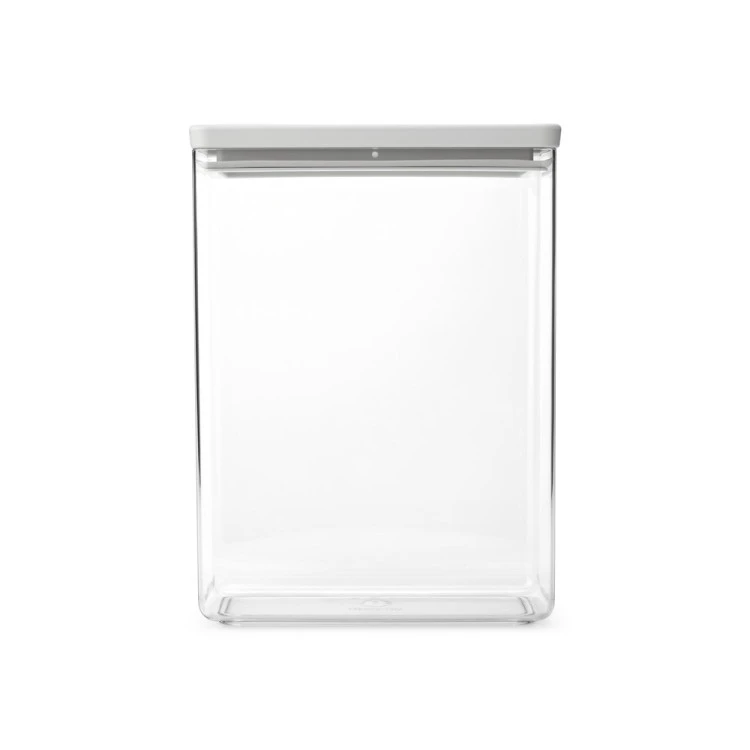 Кутия за съхранение на продукти Brabantia Tasty+ Stackable 5.4L, Light Grey