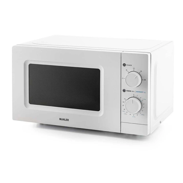 Микровълнова фурна MUHLER MO-5009 20L,бяла, механична