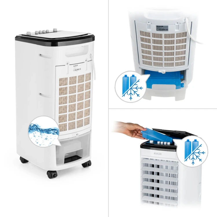 Мобилен охладител 3в1 Muhler MC-4014, 65W, 4 л, мех. упр-е