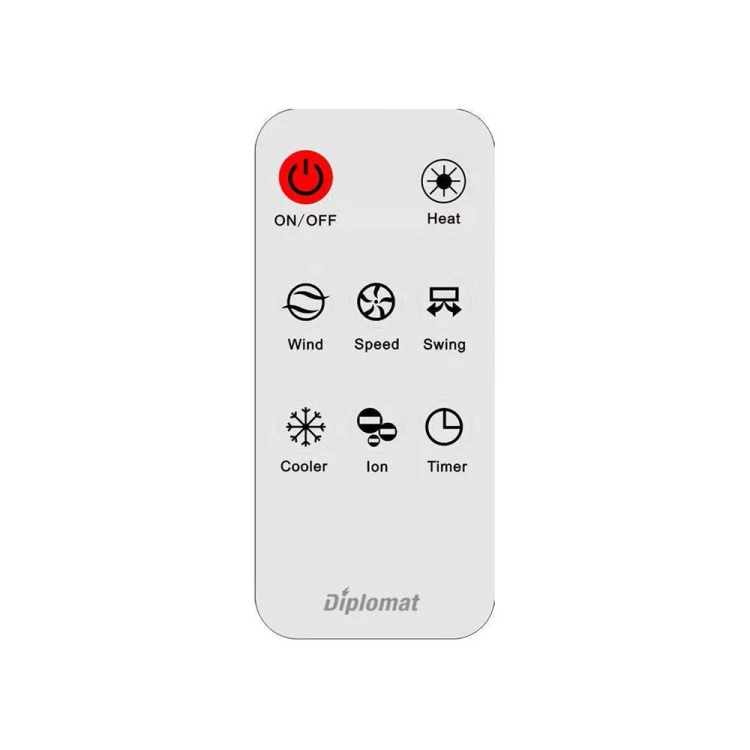 Мобилен охладител и отоплител Diplomat DX-80CHRC 4в1, дигитален, 12л
