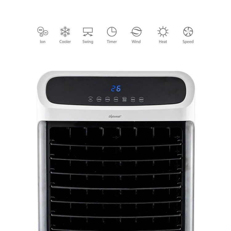 Мобилен охладител и отоплител Diplomat DX-80CHRC 4в1, дигитален, 12л