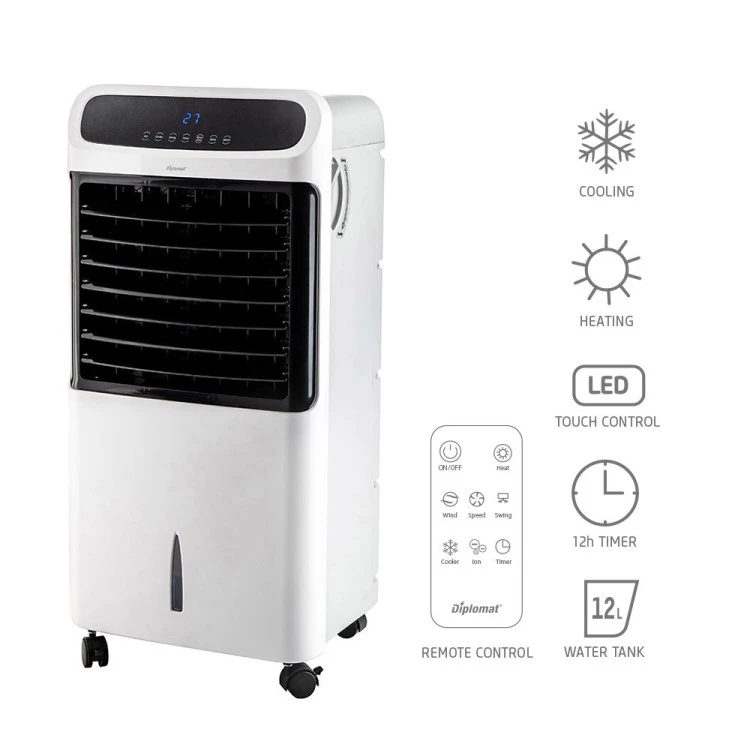Мобилен охладител и отоплител Diplomat DX-80CHRC 4в1, дигитален, 12л