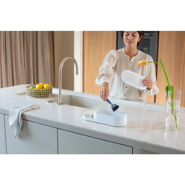 Органайзер за мивка Brabantia SinkStyle Mineral Fresh White