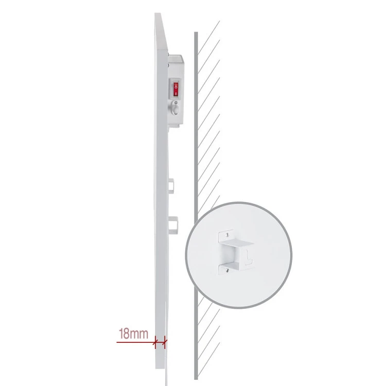 Печка конвекторна Homa HWL-505W-NCC, 540W, карбон-кристален нагревател