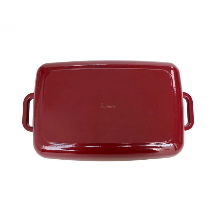 Тава за печене Luigi Ferrero Opera FR-3320 40.8x23.2x7.5cm, eмайлиран чугун