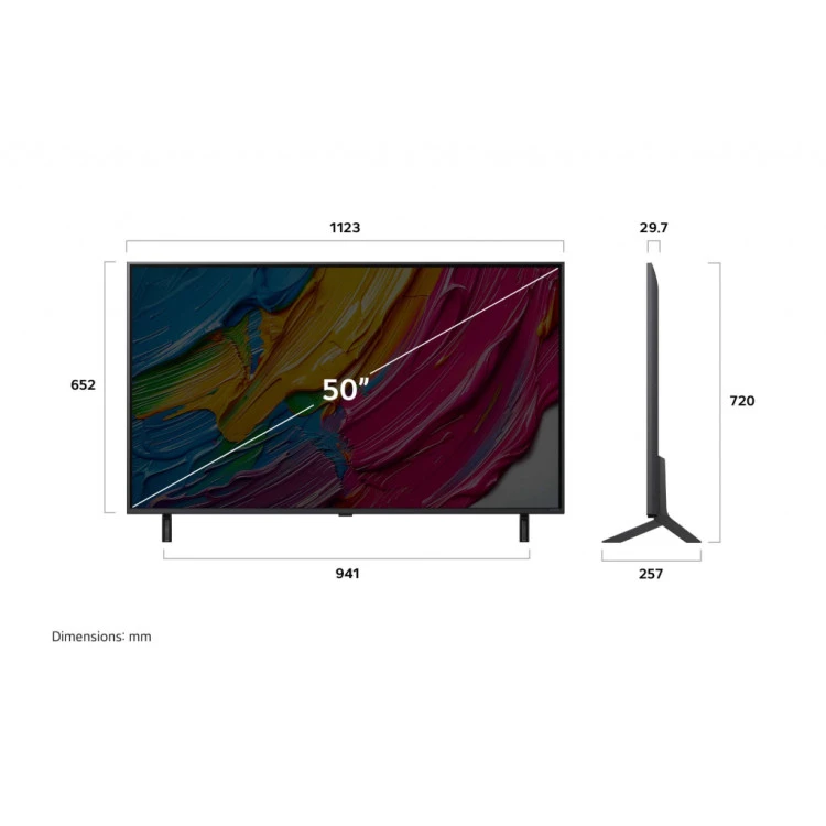 Телевизор LG LED 50QNED80A3A