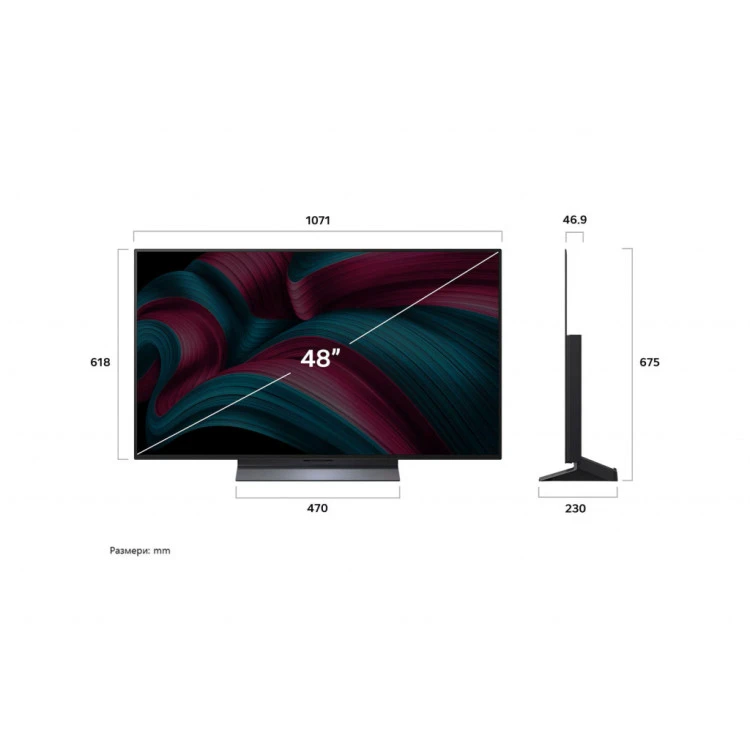 Телевизор LG OLED 48C51LA