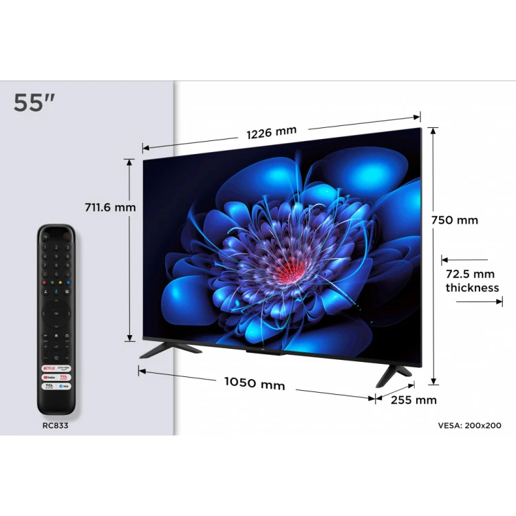 Телевизор TCL 55P69K