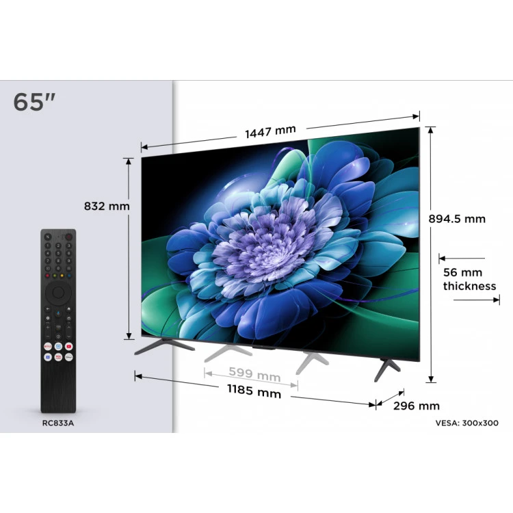 Телевизор TCL QLED 65C69K