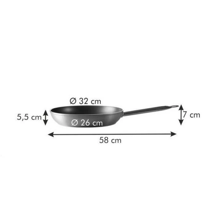 Тиган с дълга дръжка Tescoma Grandchef 32 cm