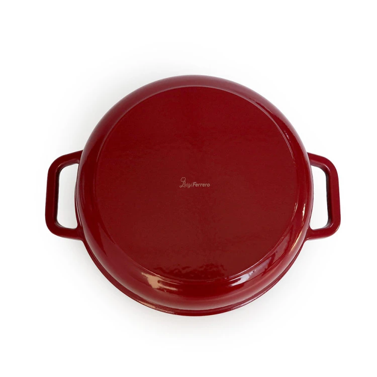 Тиган с ръкохватки Luigi Ferrero Opera FR-3480 34x26.8x8cm, 3.5L, емайлиран чугун