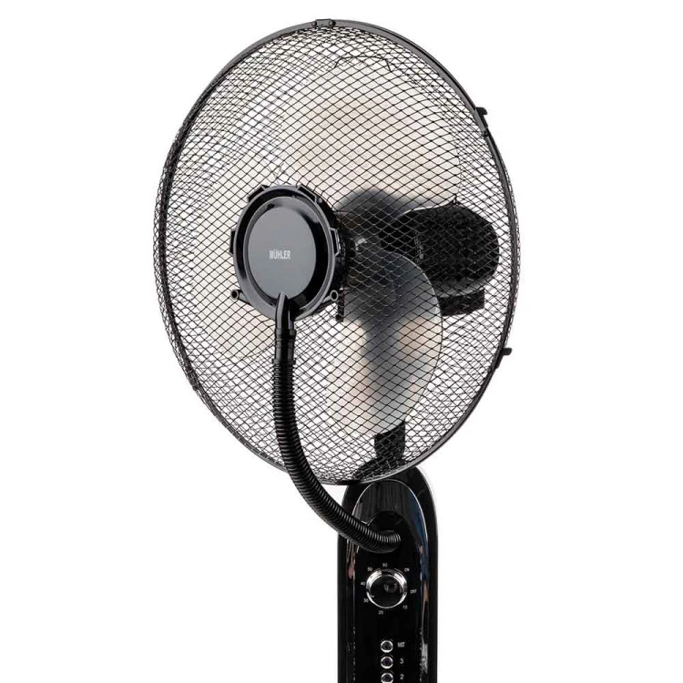 Вентилатор с водна мъгла 16" Muhler MF-1677, 75W, таймер, мехн. упр-е