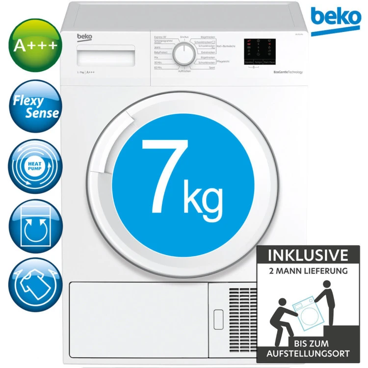 Сушилня термопомпа BEKO DS 7511 PA слим