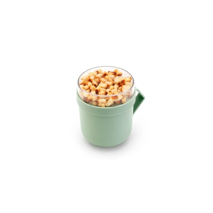 Чаша с капак Brabantia Make&Take 600ml, Jade Green