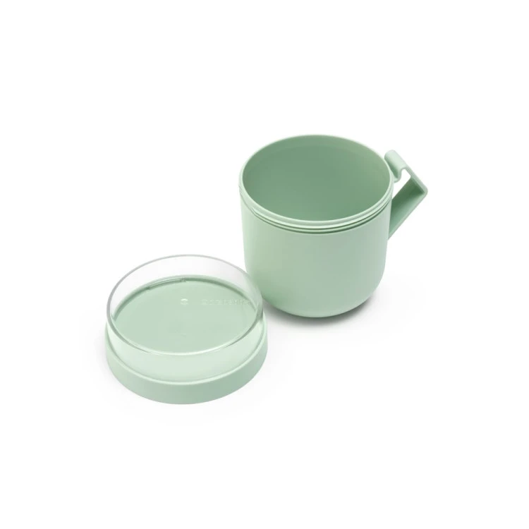 Чаша с капак Brabantia Make&Take 600ml, Jade Green