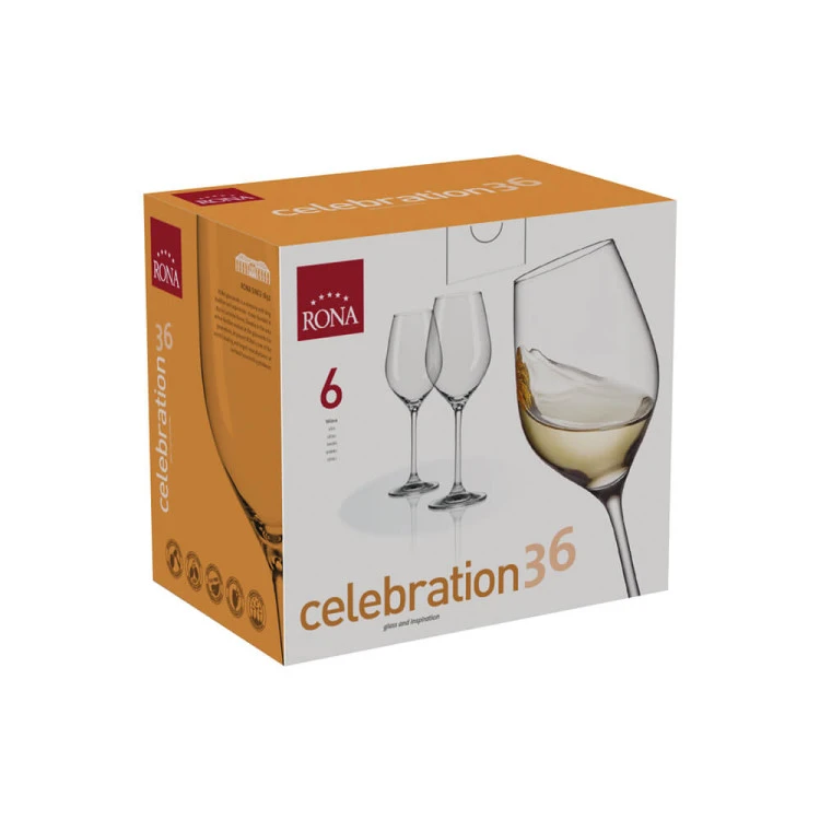 Чаша за вино Rona Celebration 6272 360ml, 6 броя