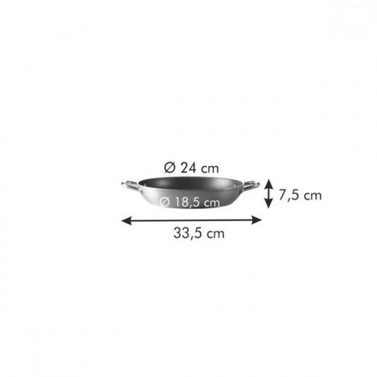 Дълбок тиган с дръжки Tescoma Grandchef 24 cm