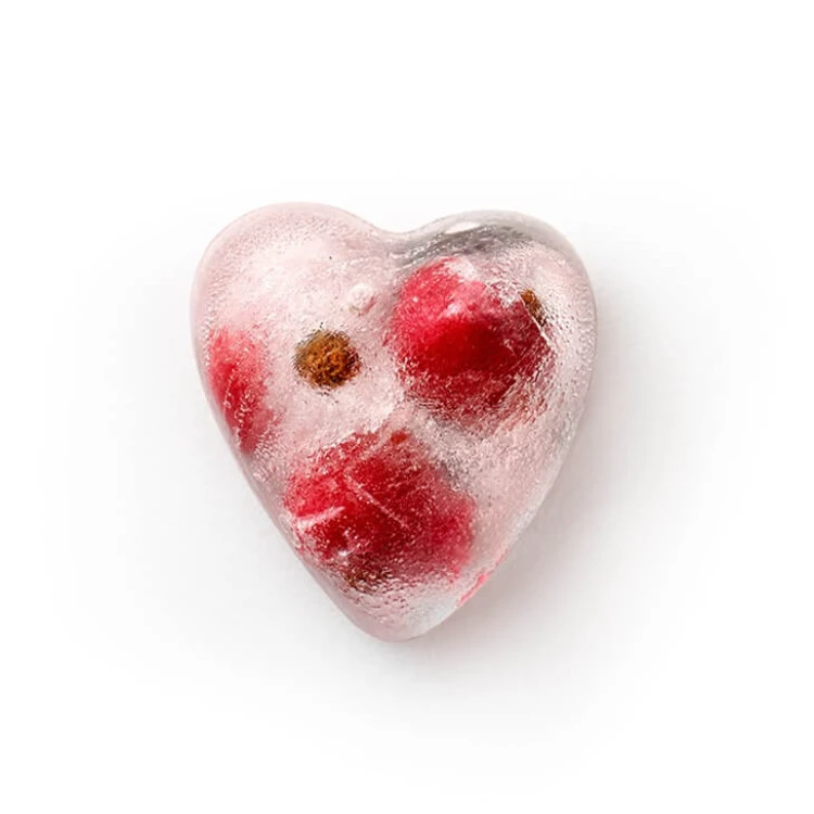 Форма за лед с капак Lekue, сърца