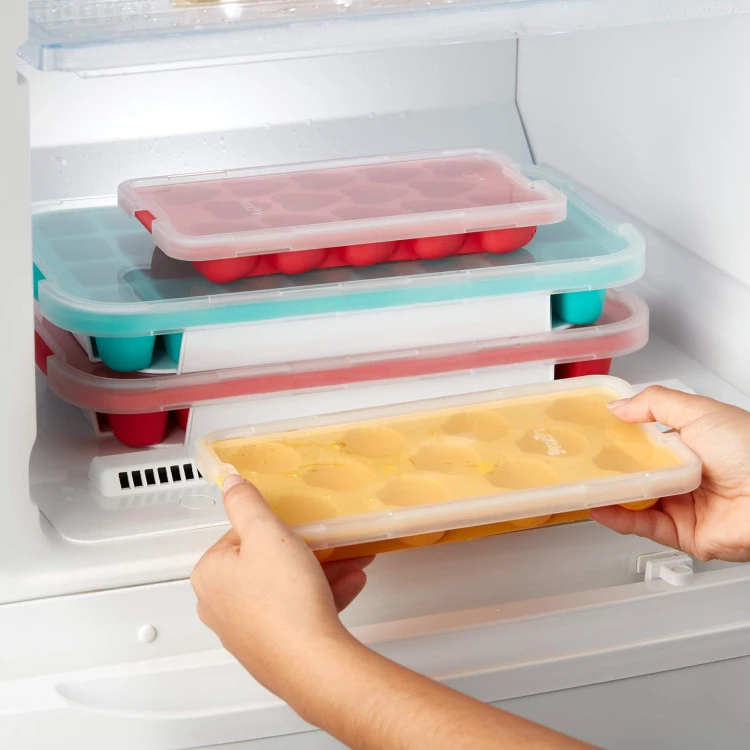 Форма за лед с капак Lekue, звезди