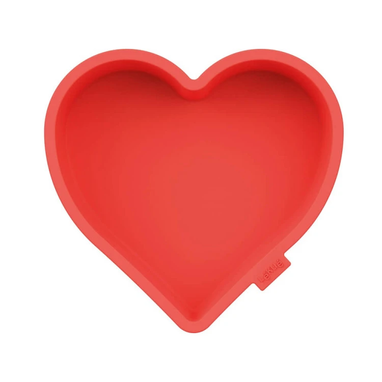 Форма за печене Lekue 24.2x22.9xH4.4cm, силиконова, за блат-сърце