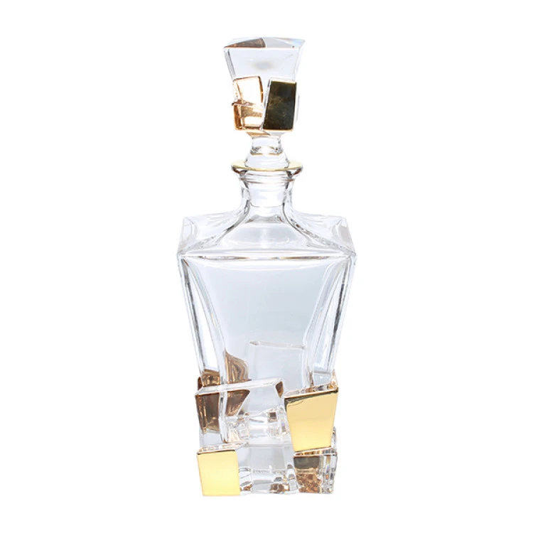 Гарафа Bohemia Crack Gold, 900 ml