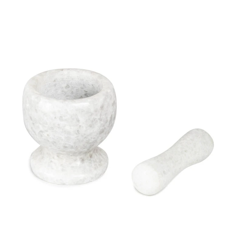 Хаванче мраморно Luigi Ferrero FR-910W Ø9xH10cm, бяло