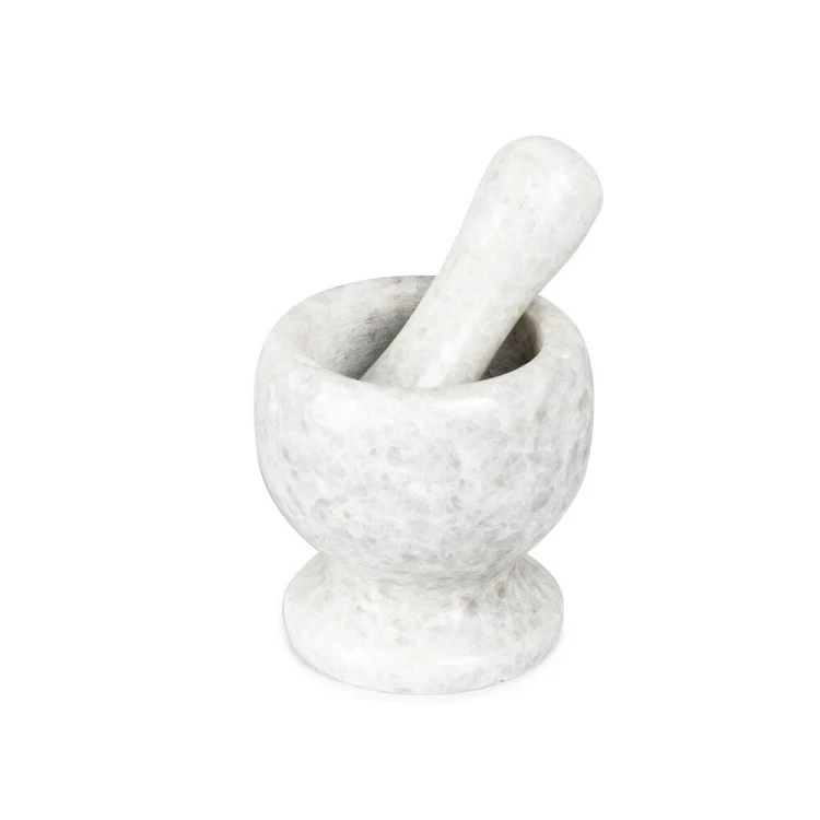 Хаванче мраморно Luigi Ferrero FR-910W Ø9xH10cm, бяло