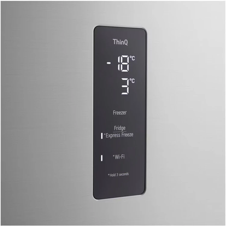 Хладилник с горна камера LG GTFV61PYBQD