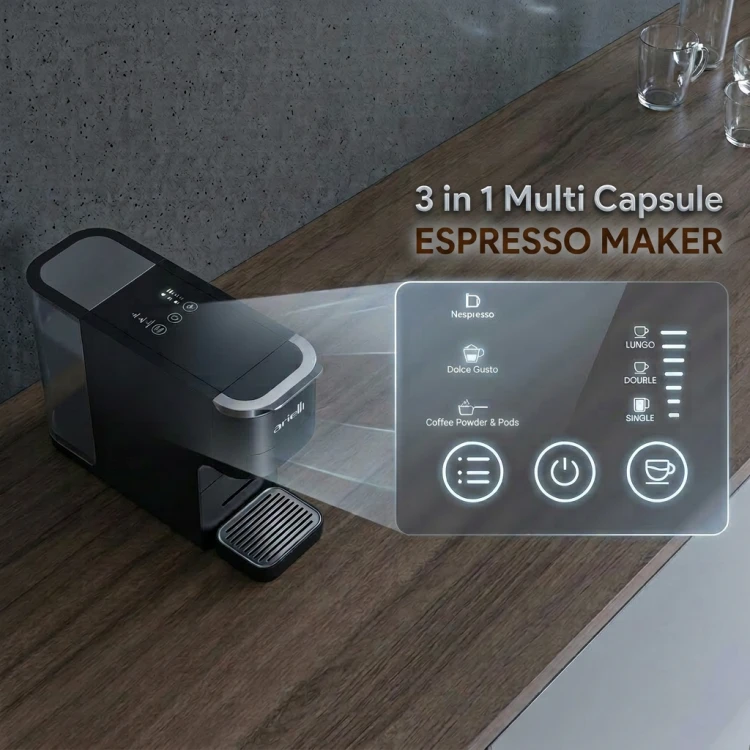 Кафемашина с капсули Arielli ACM-1620 MULTI 3in1