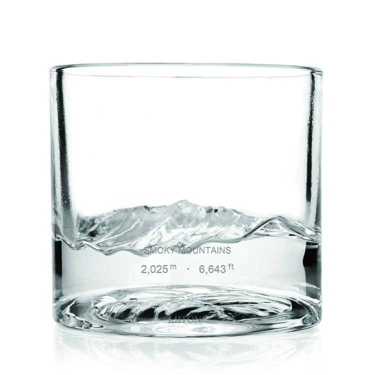 Комплект чаши за уиски LIITON Smoky Mountain 230ml 2 броя