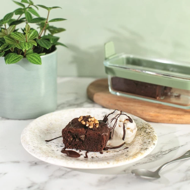 Комплект правоъгълни форми за печене във фритюрник с горещ въздух Lekue 2 броя