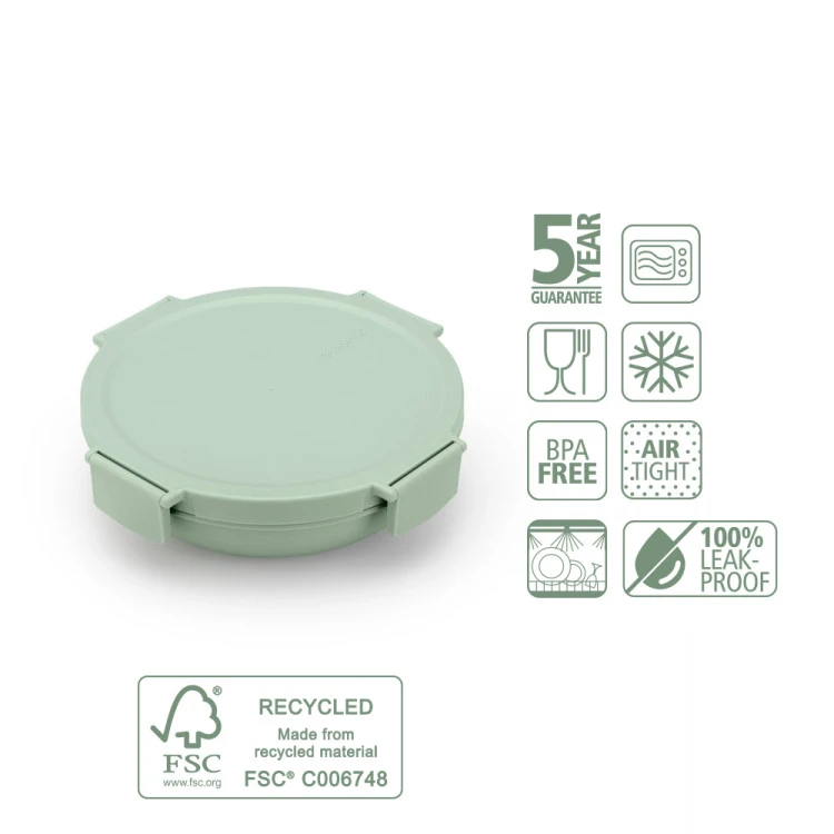 Купа за обяд Brabantia Make&Take 1L, Jade Green