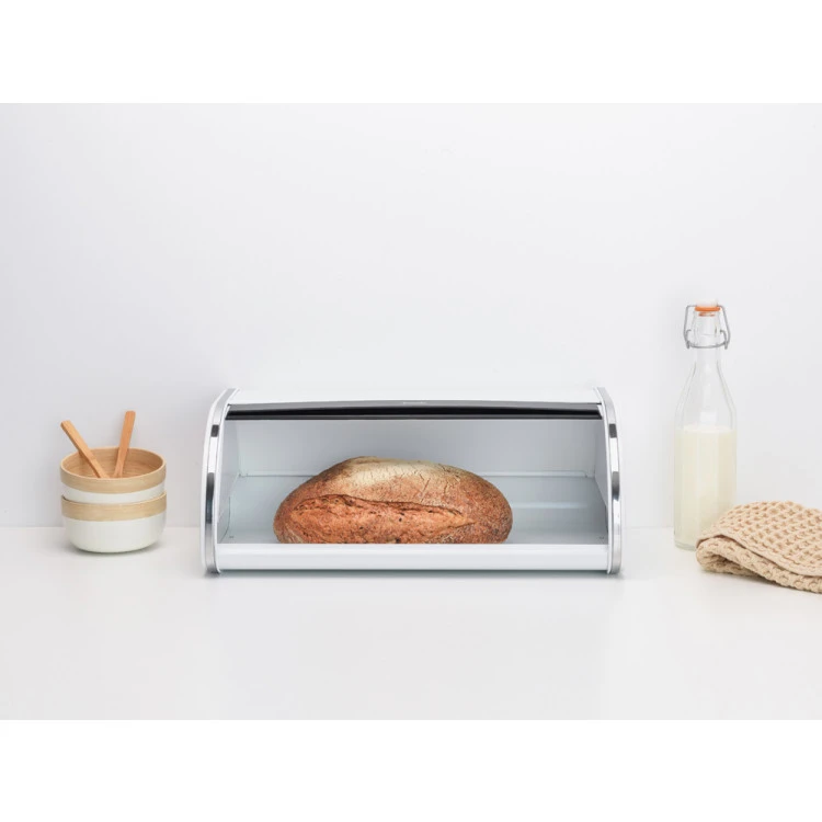 Кутия за хляб Brabantia Roll Top White