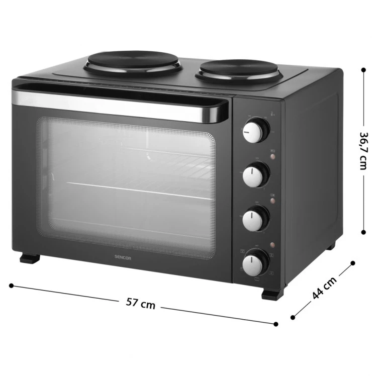Мини печка- електрическа Sencor SEO 4800BK