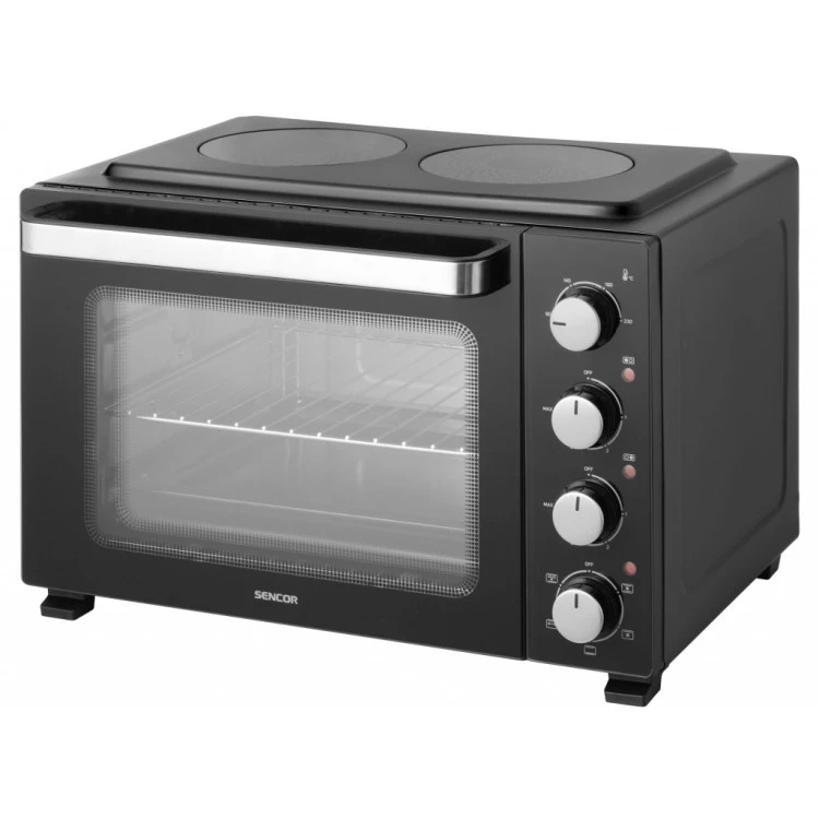 Мини печка с керамичен плот Sencor SEO 3580BK