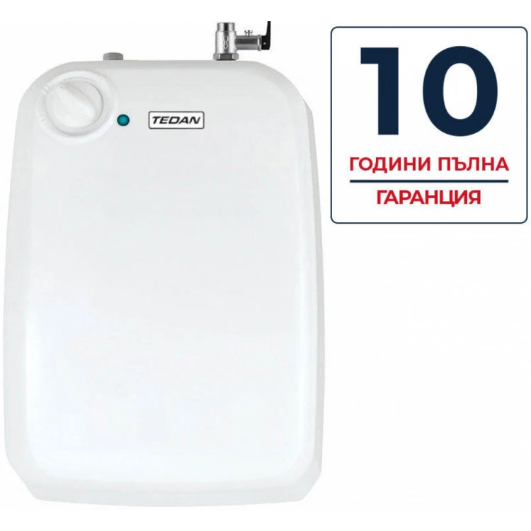 Обемен бойлер Tedan Mini INOX 8л под мивка