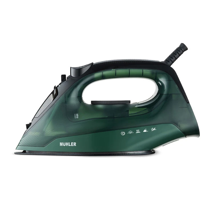 Парна ютия Muhler SI-1910N, 2500W, незалепващо покритие