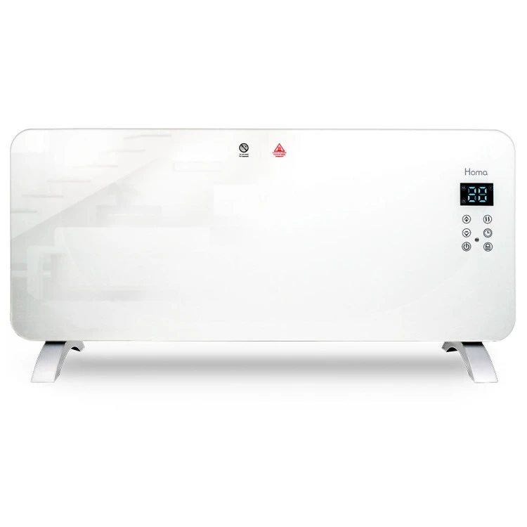 Печка конвекторна Homa PH-2039-GW, 2000W, стъклен панел